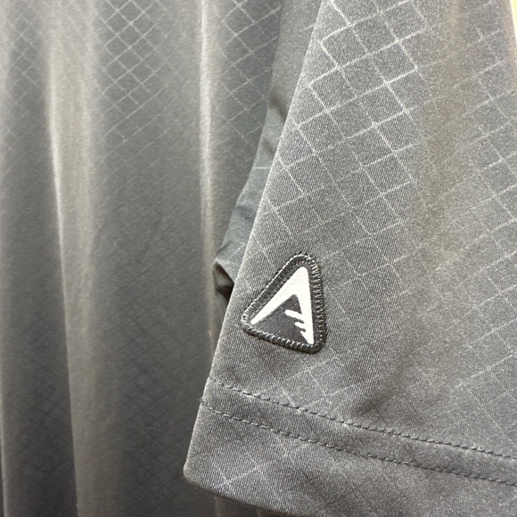 Antigua Gray Polo Shirt with NASA Logo - Picture 6 of 6